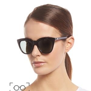 Le Specs Half Moon Magic Sunglasses